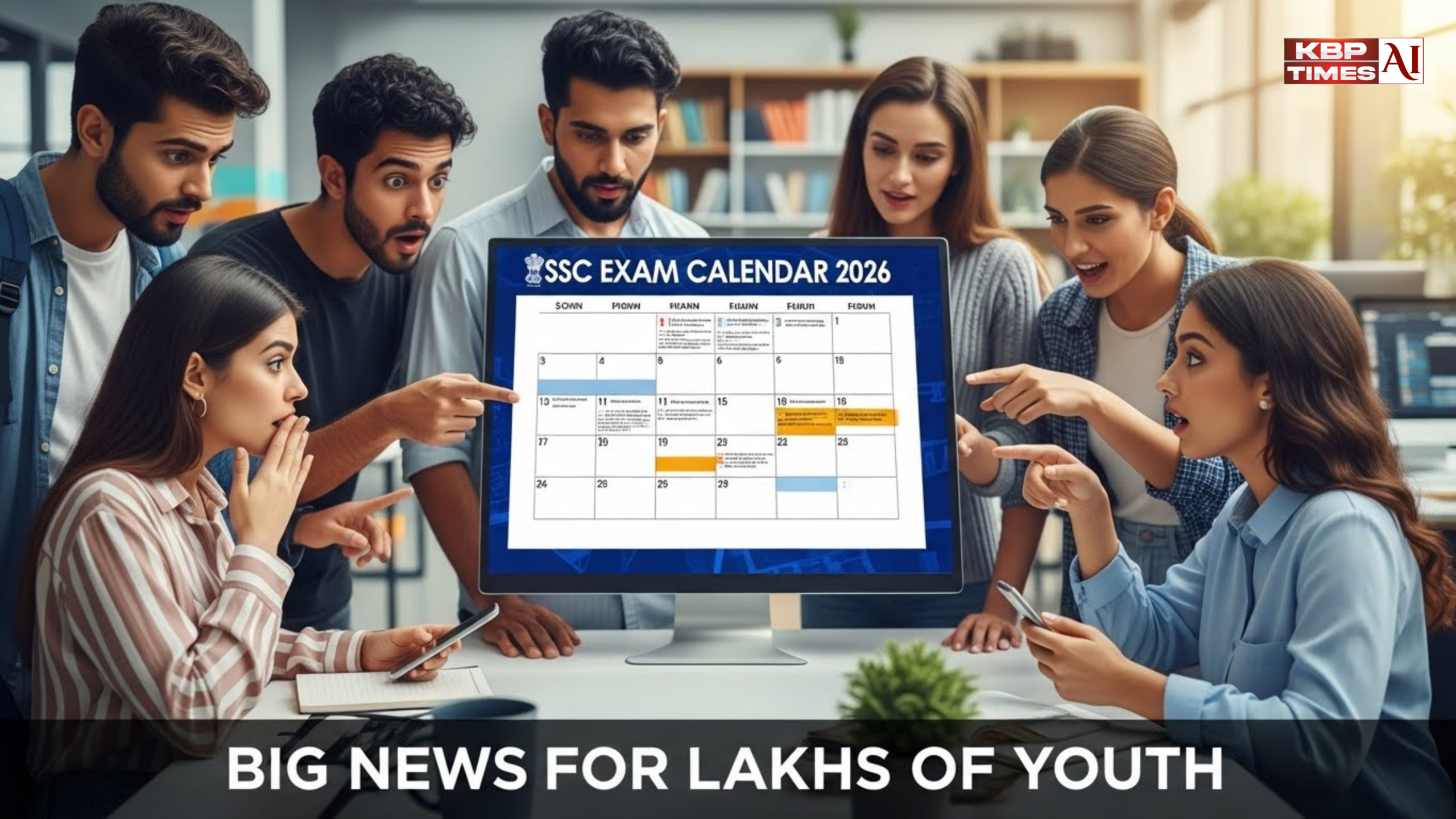 SSC Exam Calendar 2026