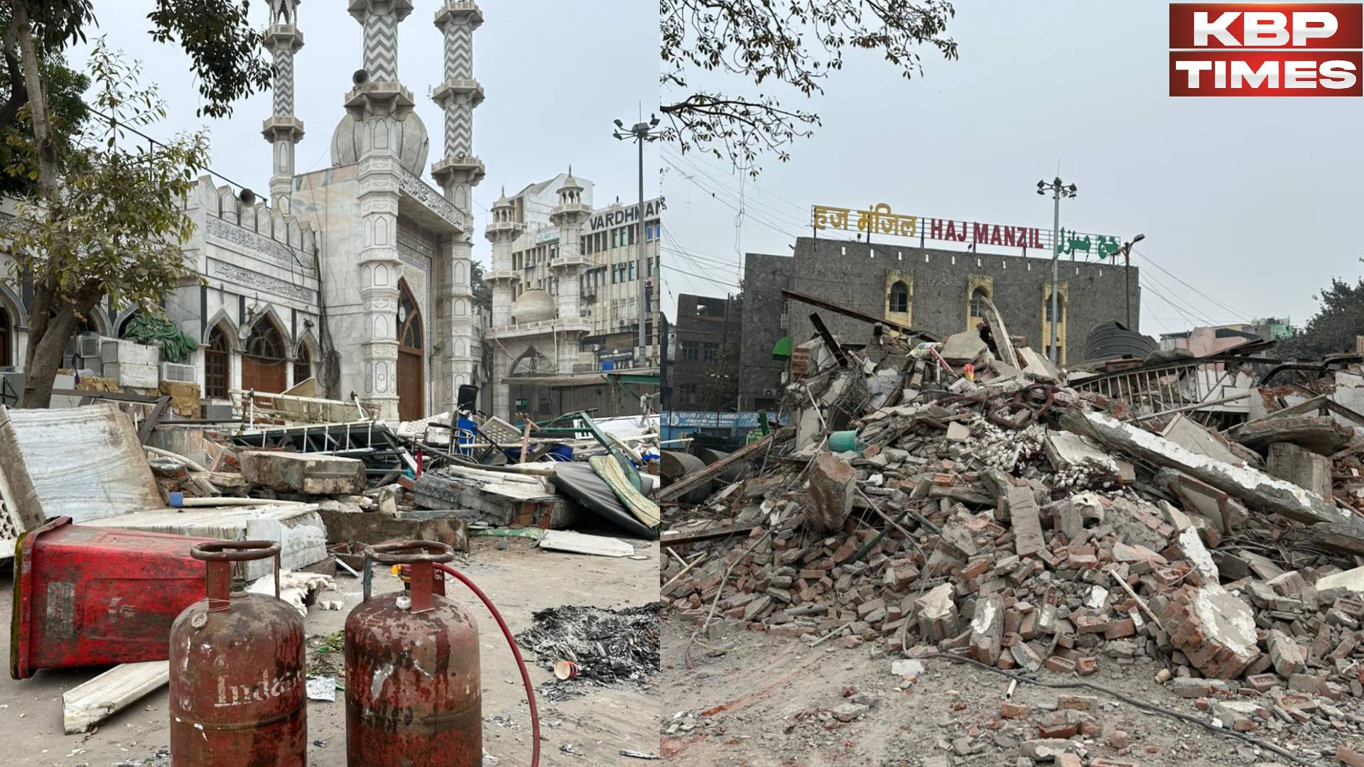Delhi Bulldozer Action