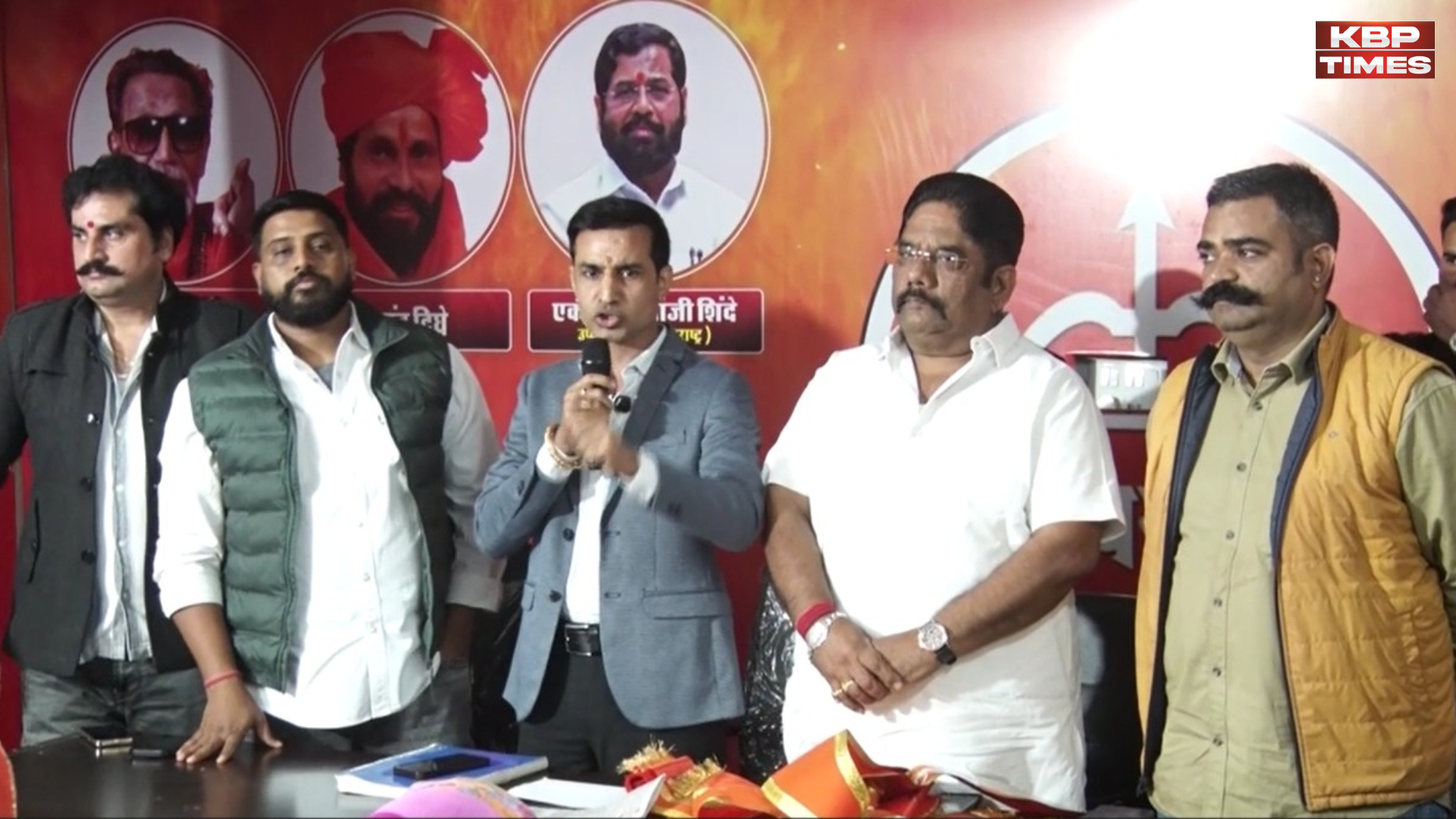 Shiv Sena (Shinde) Rajasthan State meeting