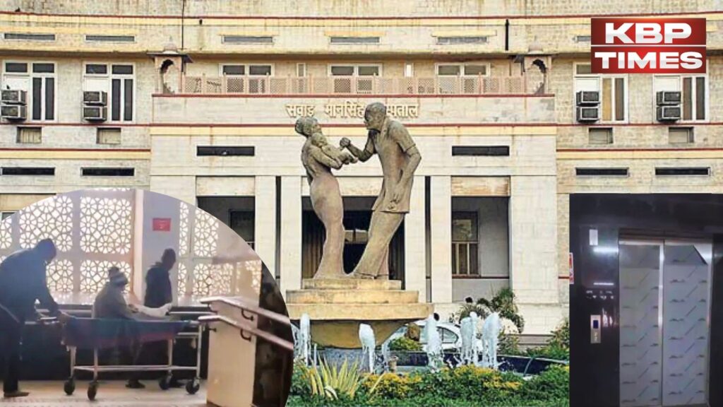SMS Hospital:50 लाख की लिफ्ट बनी, 1 महीने बाद भी बंद