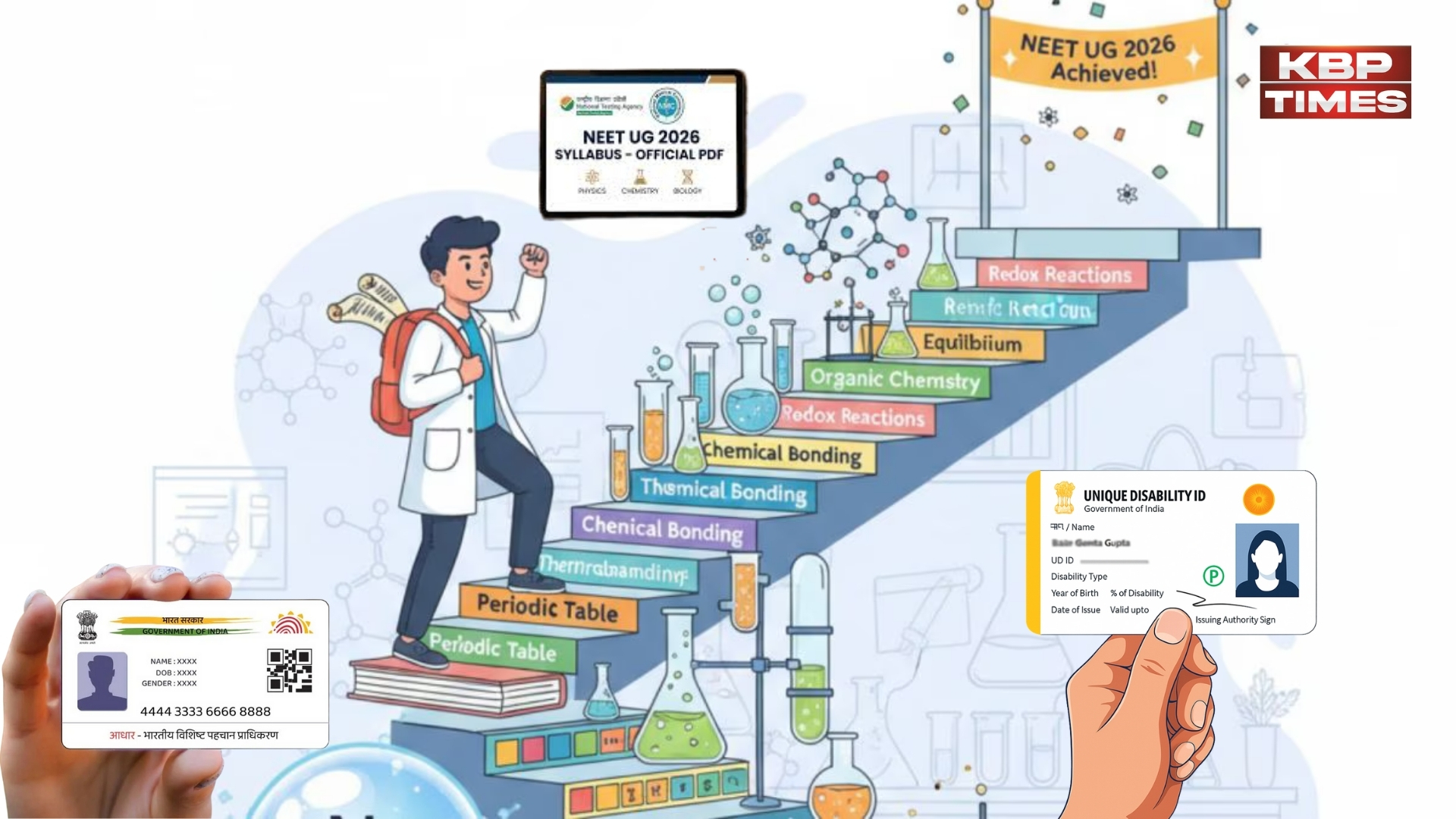 NEET UG 2026: आधार, UDID और सर्टिफिकेट कर ले अपडेट