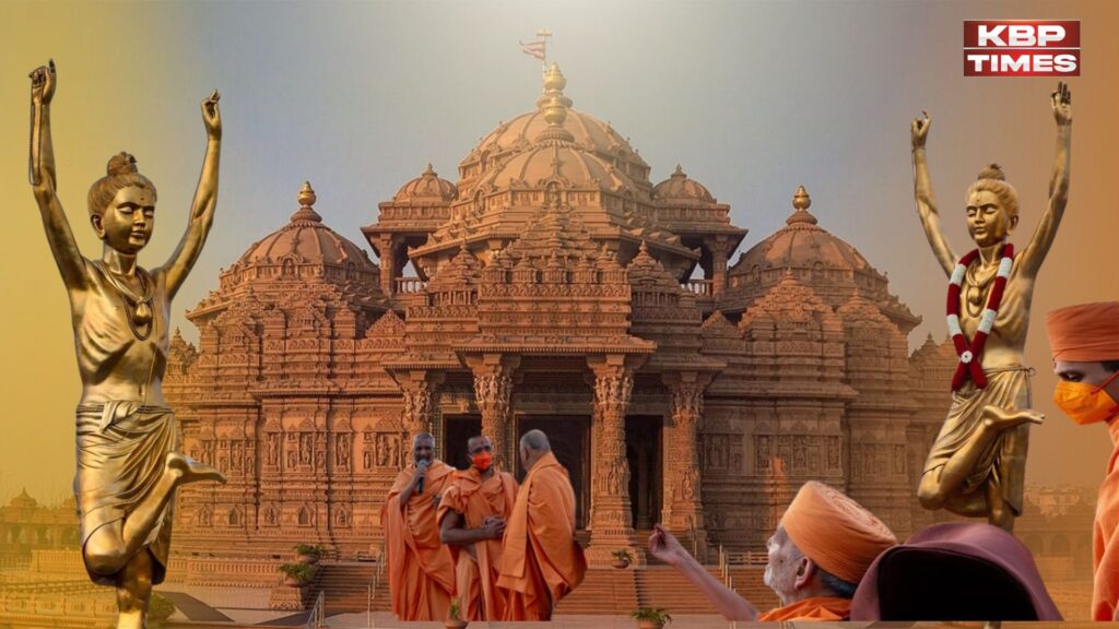 Akshardham: 108 फुट ऊंची दिव्य प्रतिमा बनी अक्षरधाम का आकर्षण केंद्र