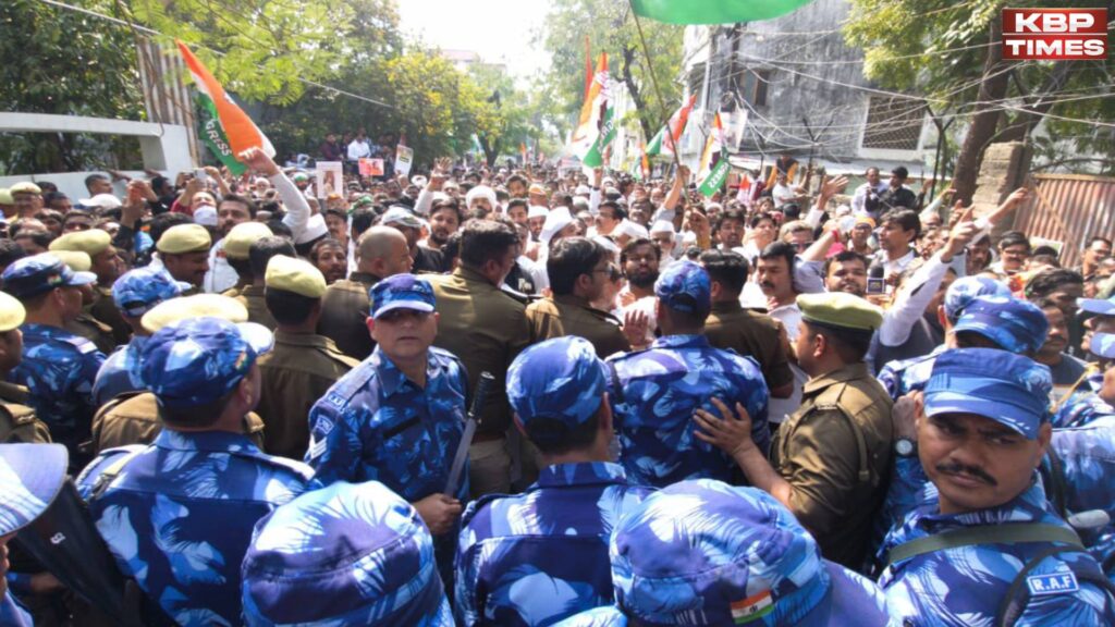 Lucknow Congress Protest