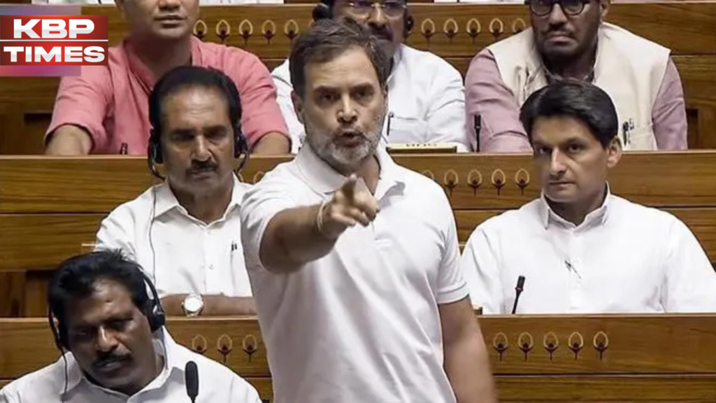 Rahul Gandhi in Parliament