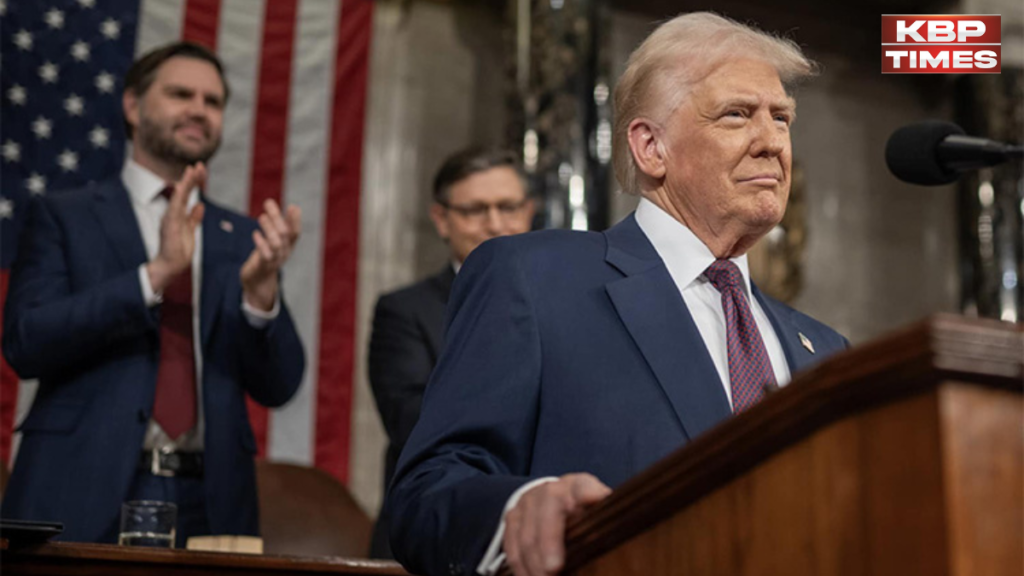 Trump in US parliament