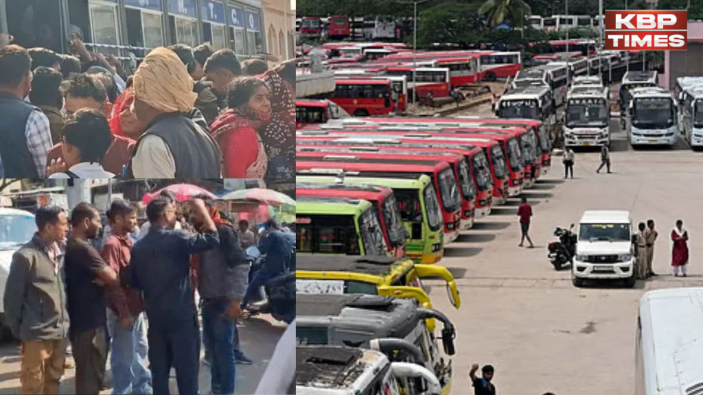 private buses strike