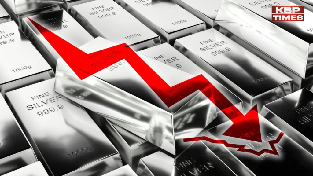 silver price down