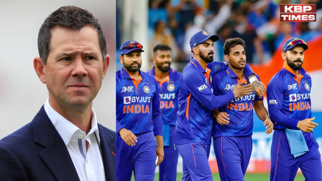 indian team and ricky ponting