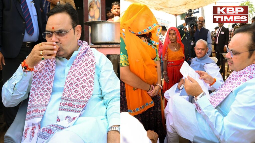 Jaipur: सीएम भजनलाल शर्मा का सरप्राइज 'टी-ब्रेक'