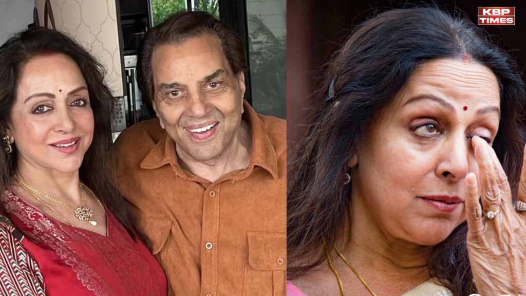 Hema Malini emotional