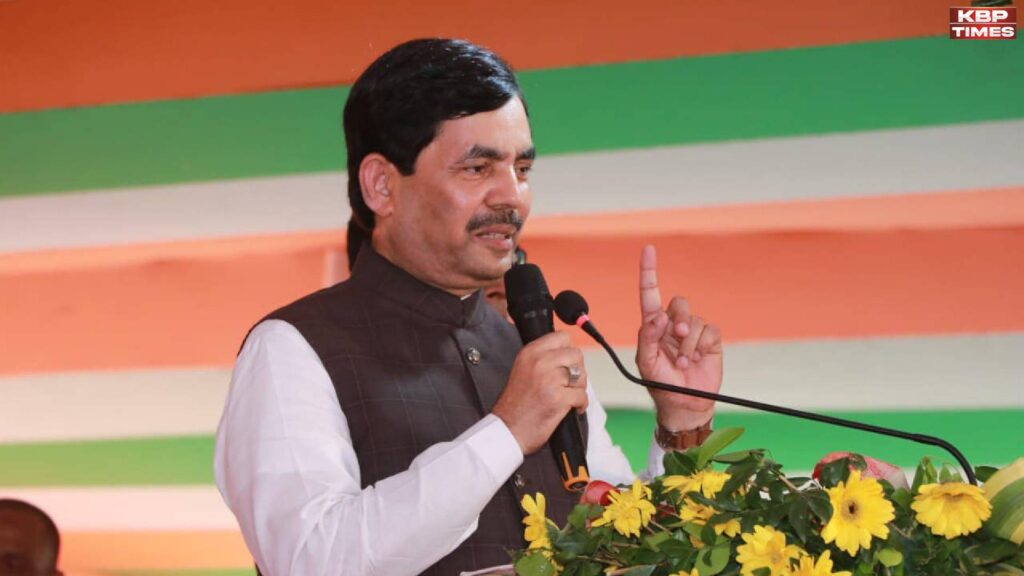 BJP Shahnawaz Hussain