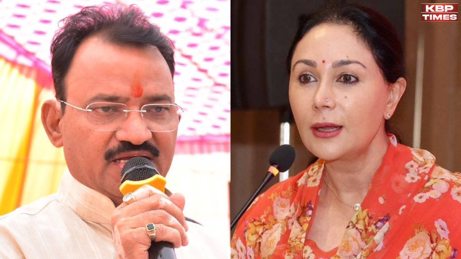Prem Chand Bairwa and Diya Kumari