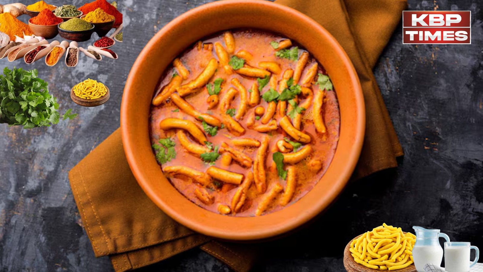 Doodh Sev Bhaji 10 मिनट में बनाएं होटल जैसी क्रीमी दूध वाली सेव भाजी