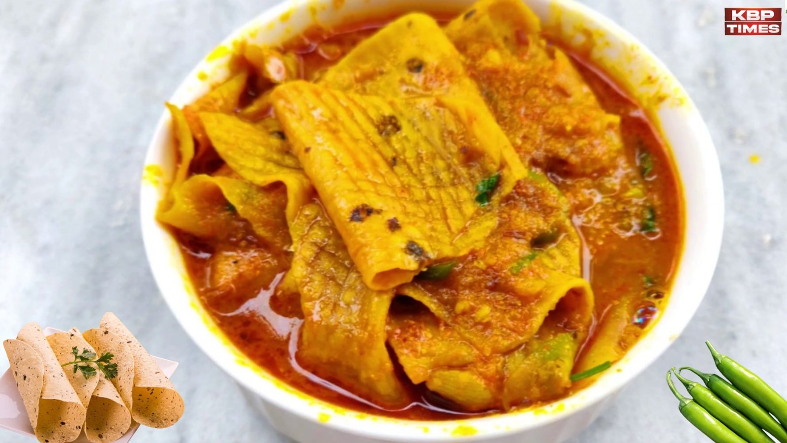 papad curry