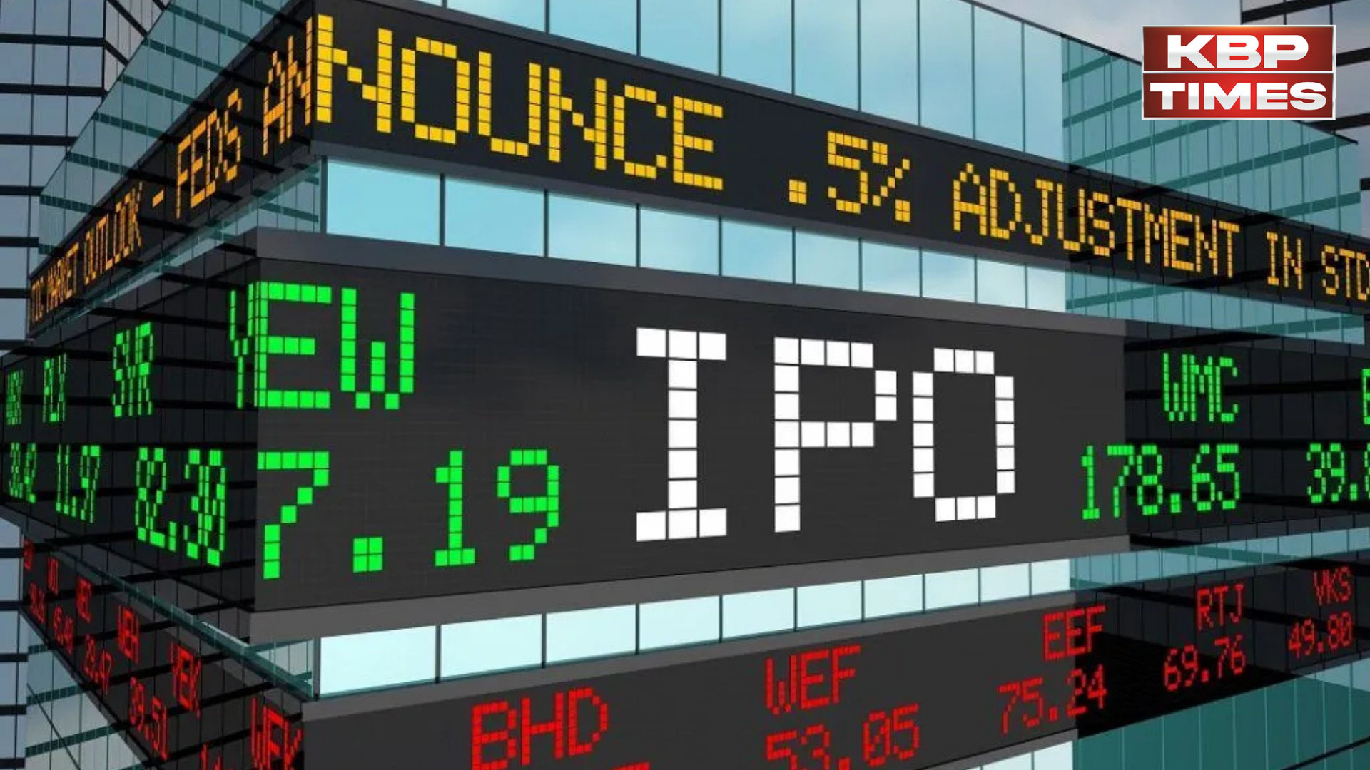 IPO listing in share market