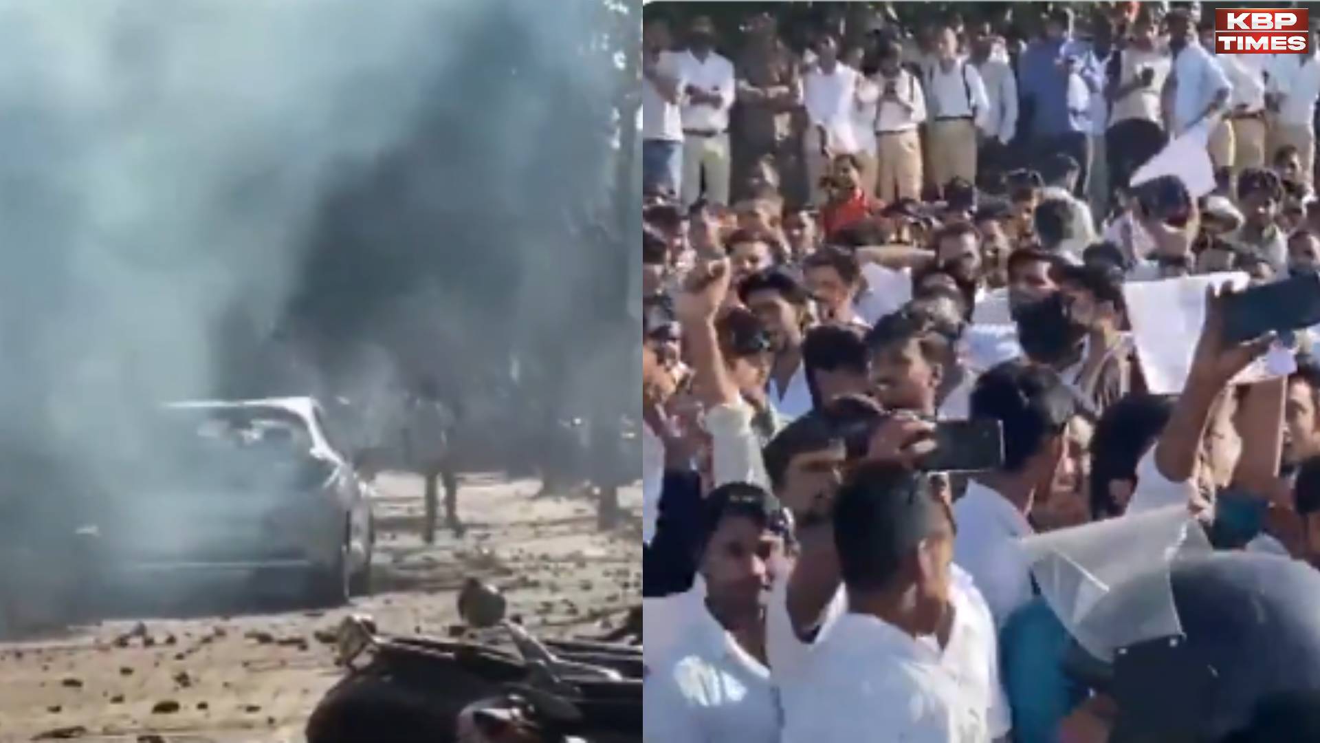 Noida Workers Protest