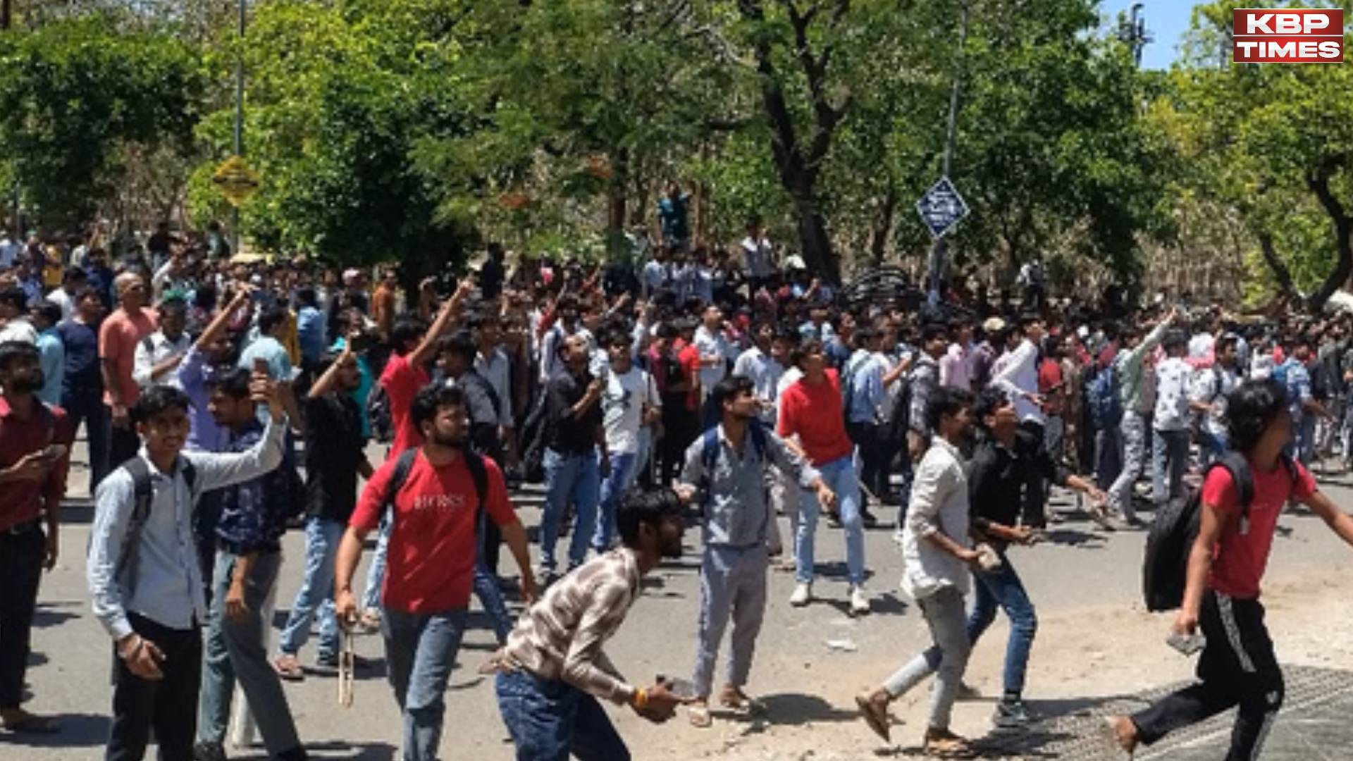 Noida Factory Workers Protest