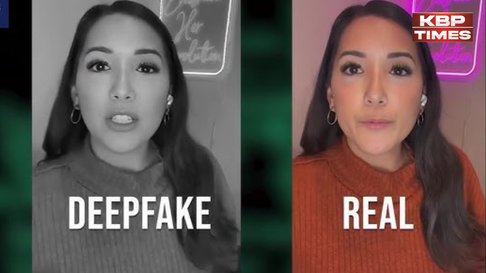 Deepfake and real photos