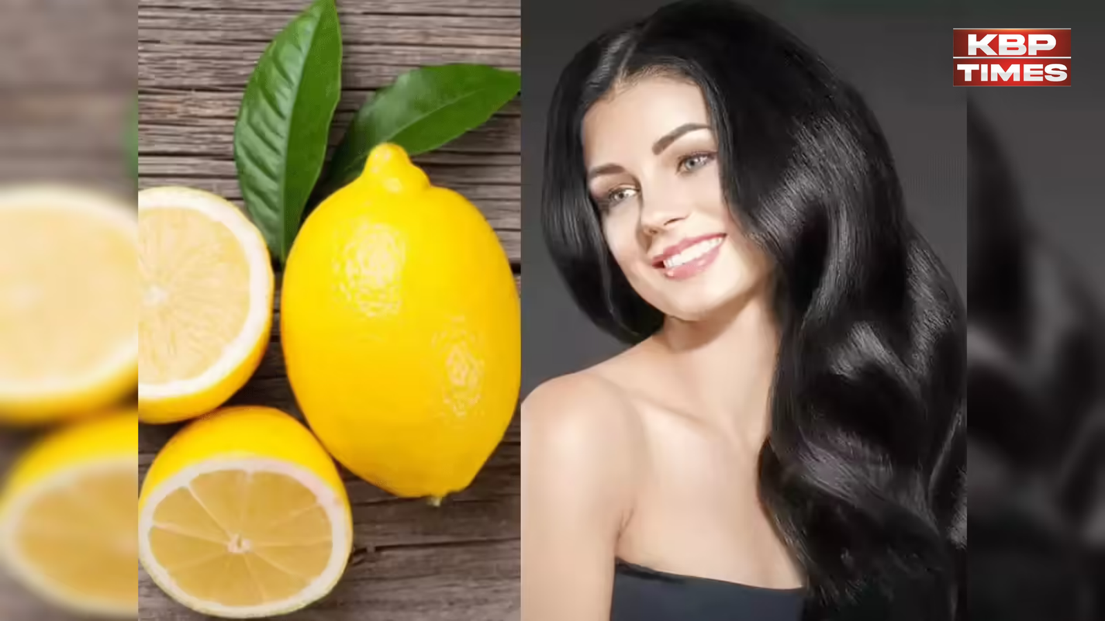 Lemon use in hair