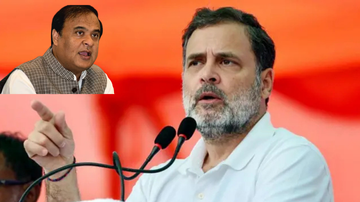 Rahul Gandhi in election rally