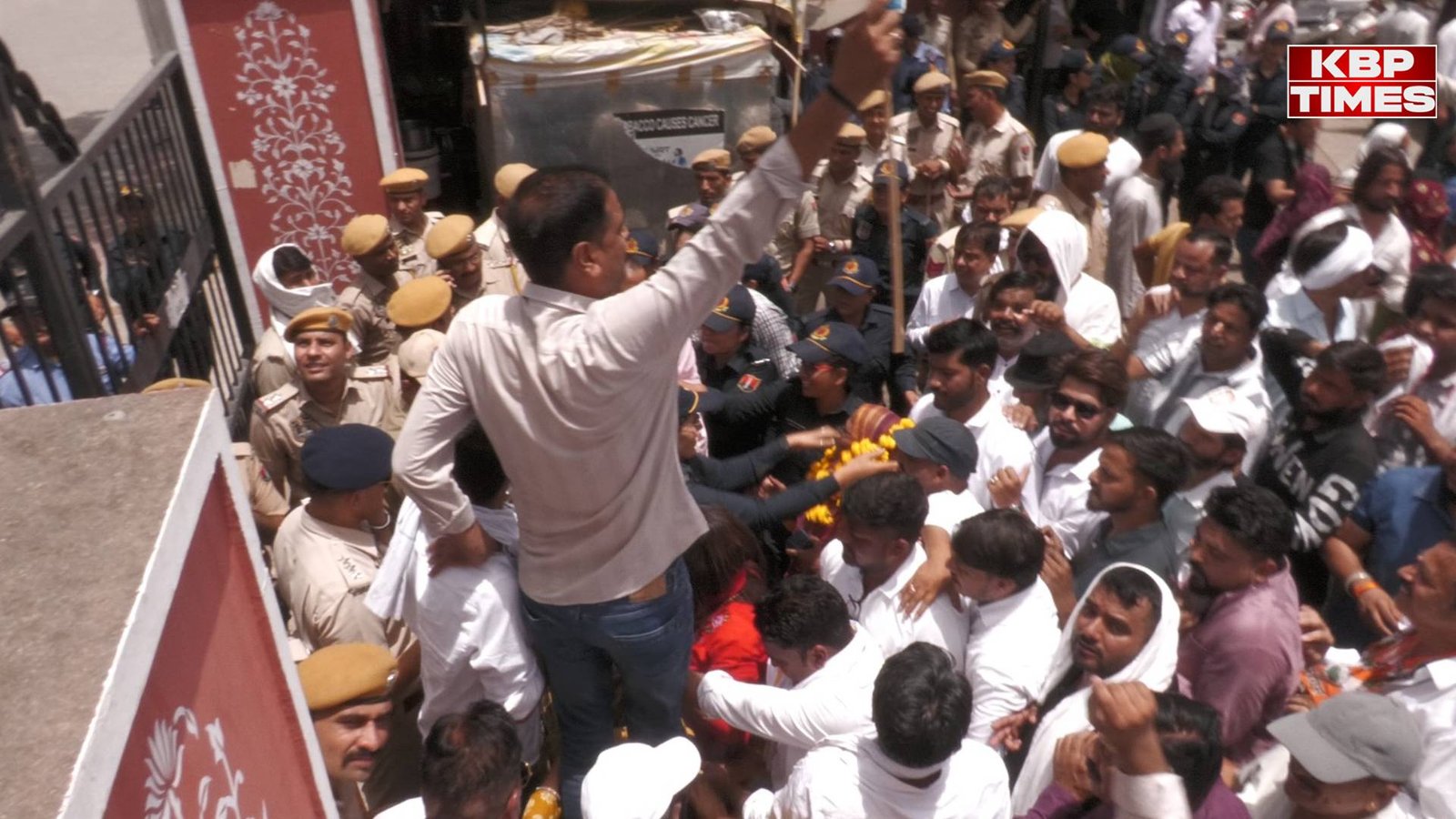 Jaipur Congress Protest