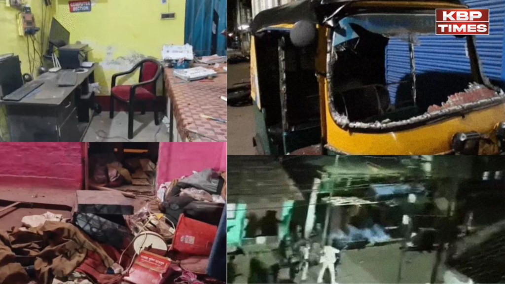 violence over Loudspeaker volume