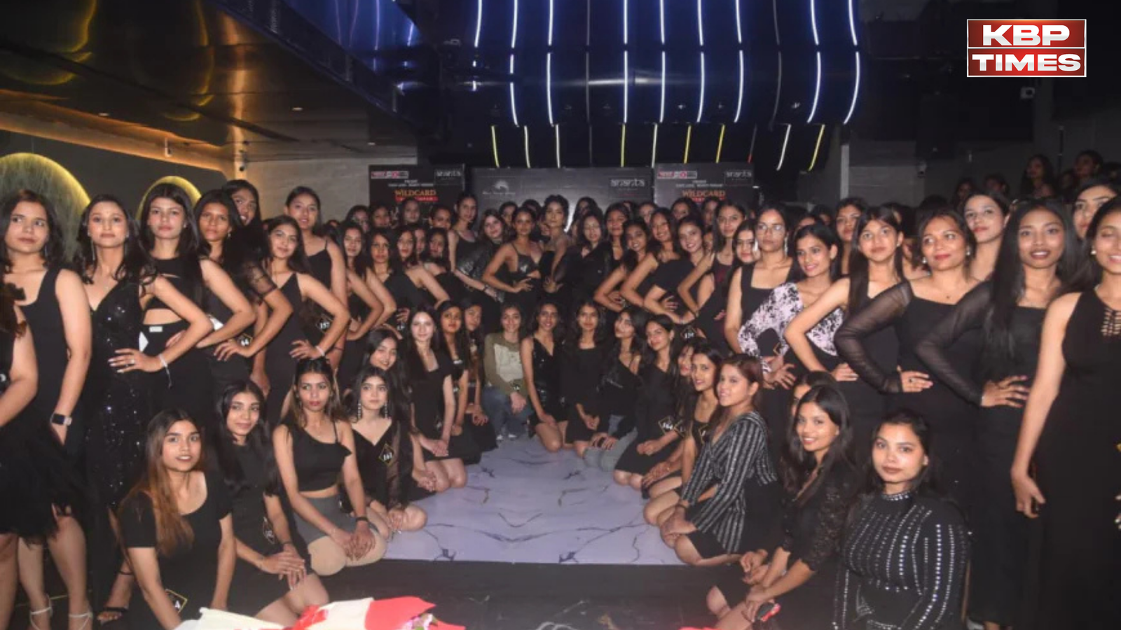 Girls participate in Miss Rajasthan