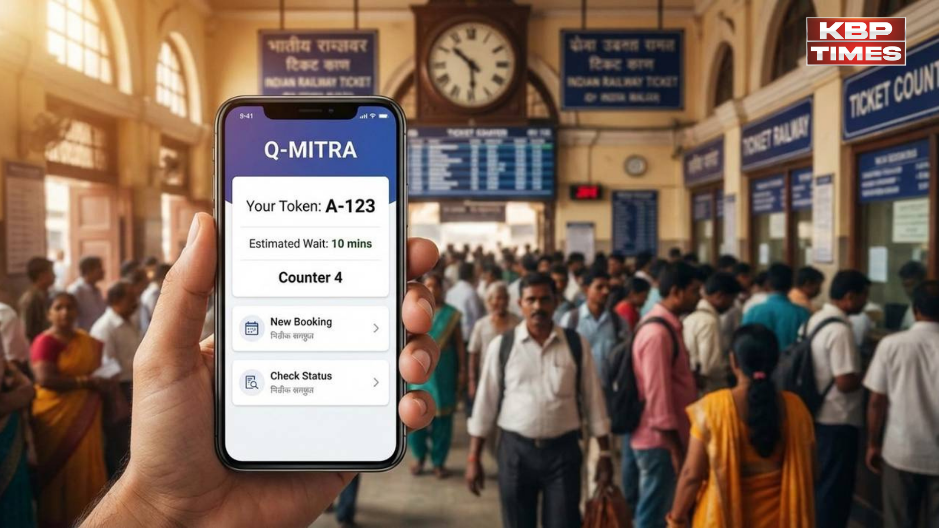Q-Mitra digital system of indian railway