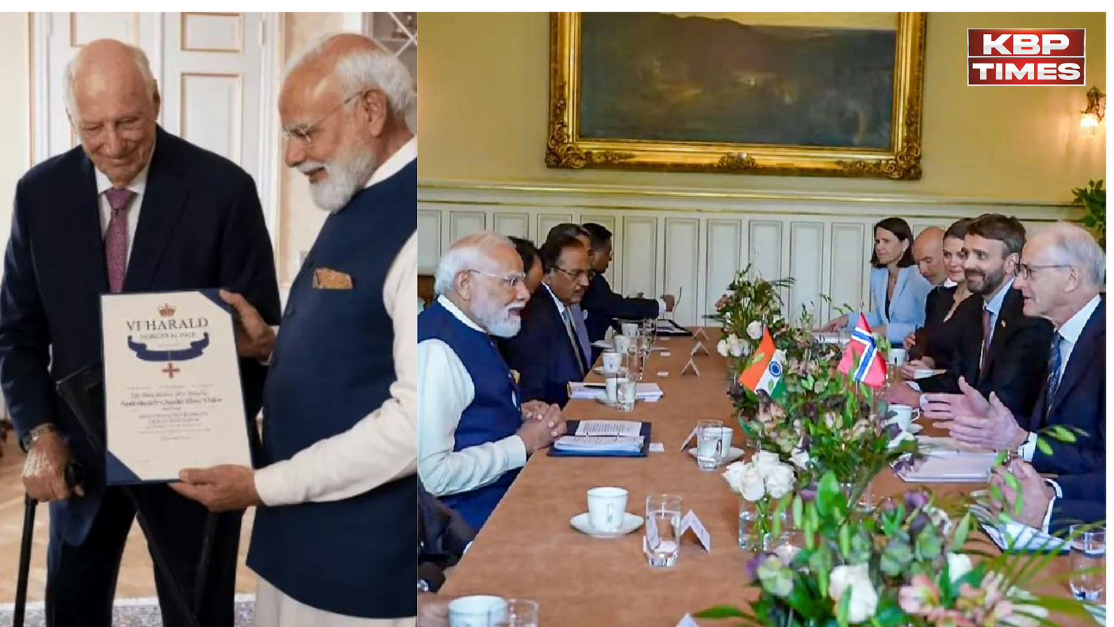 PM Modi in norway