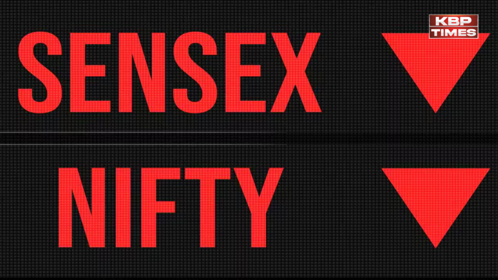 Sensex down today