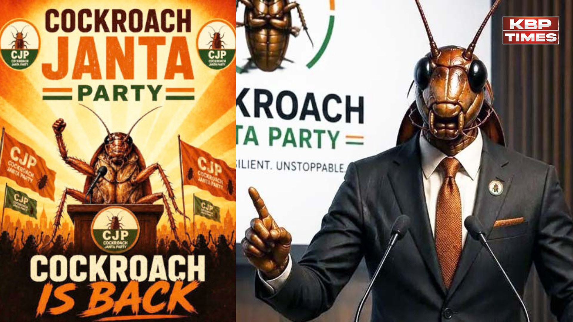 Cockroach is back