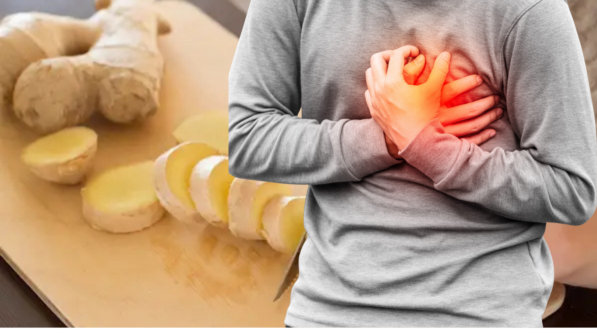 ginger for heart attack