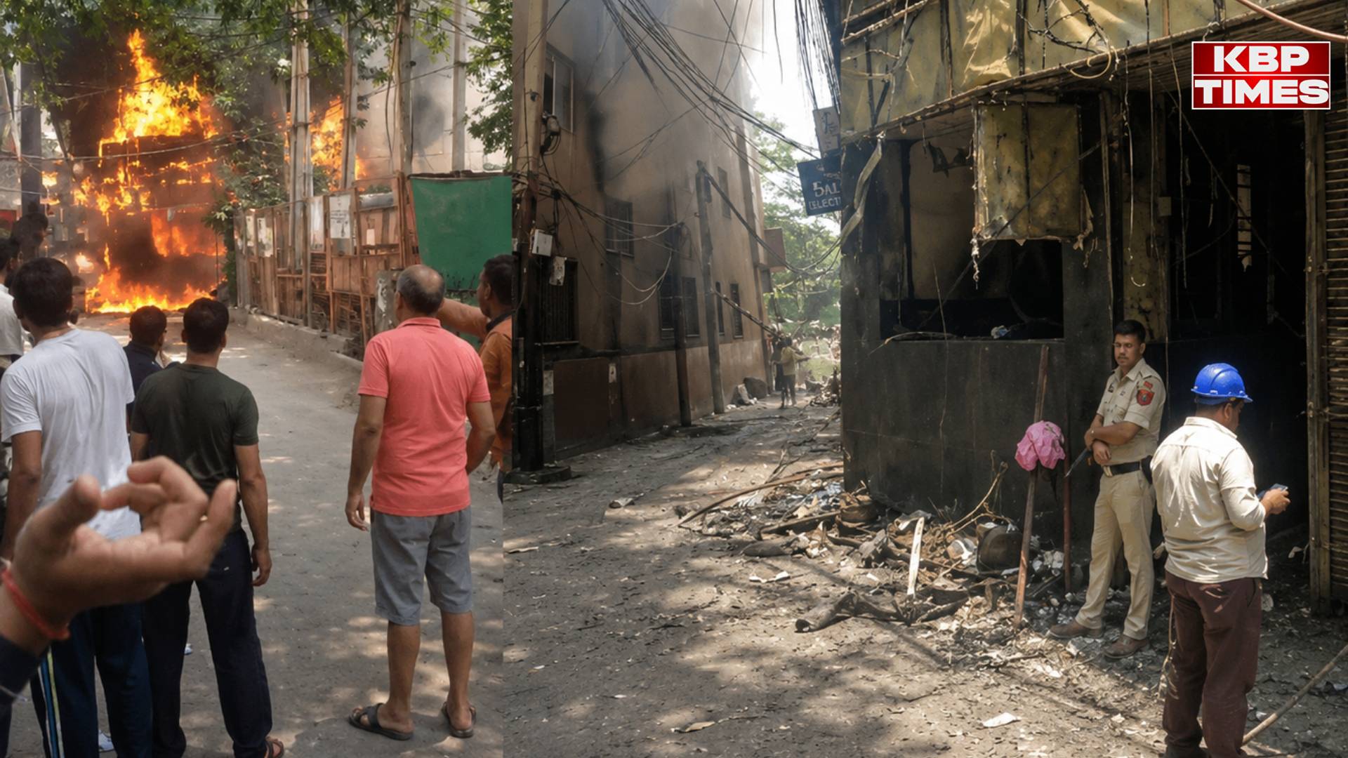 Delhi Malviya Nagar Fire