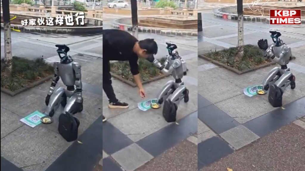 Robot Begging in China