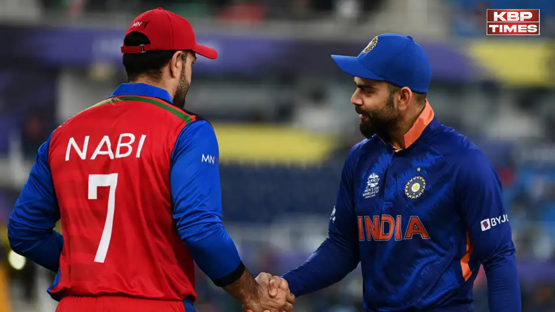Cricket match between india afghanistan