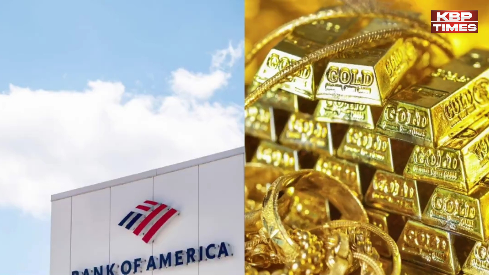 Gold and bank of america servey