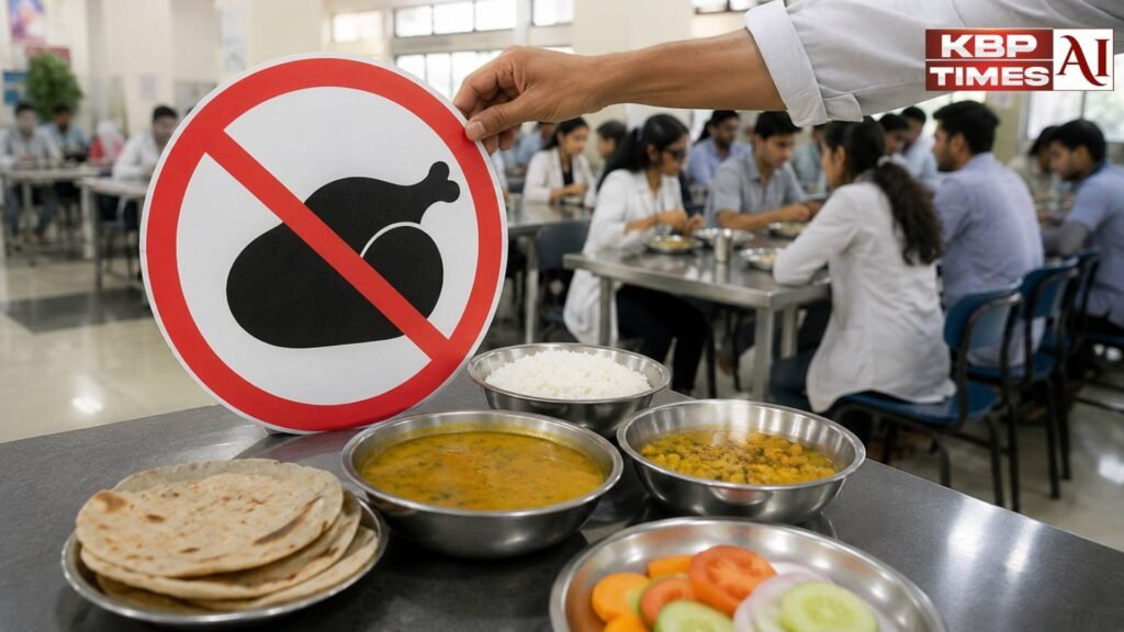 KGMU Non Veg Ban