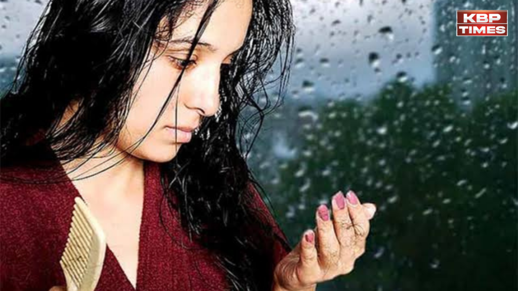 hair fall in rainy season