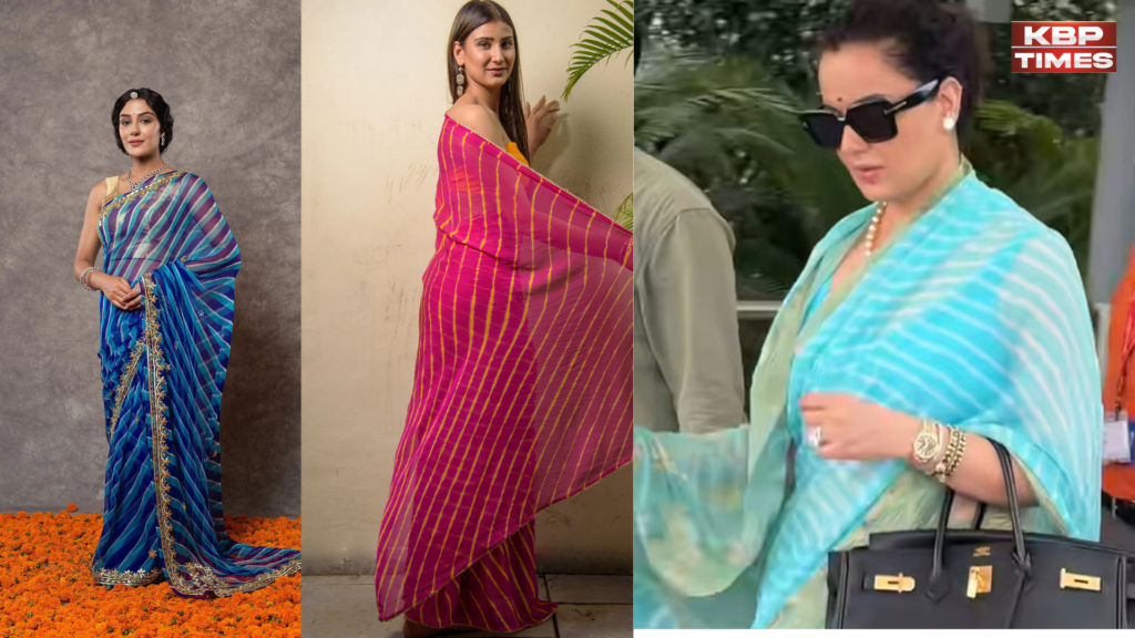 Lehariya saree