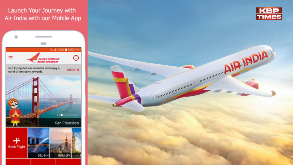 Air India app launch