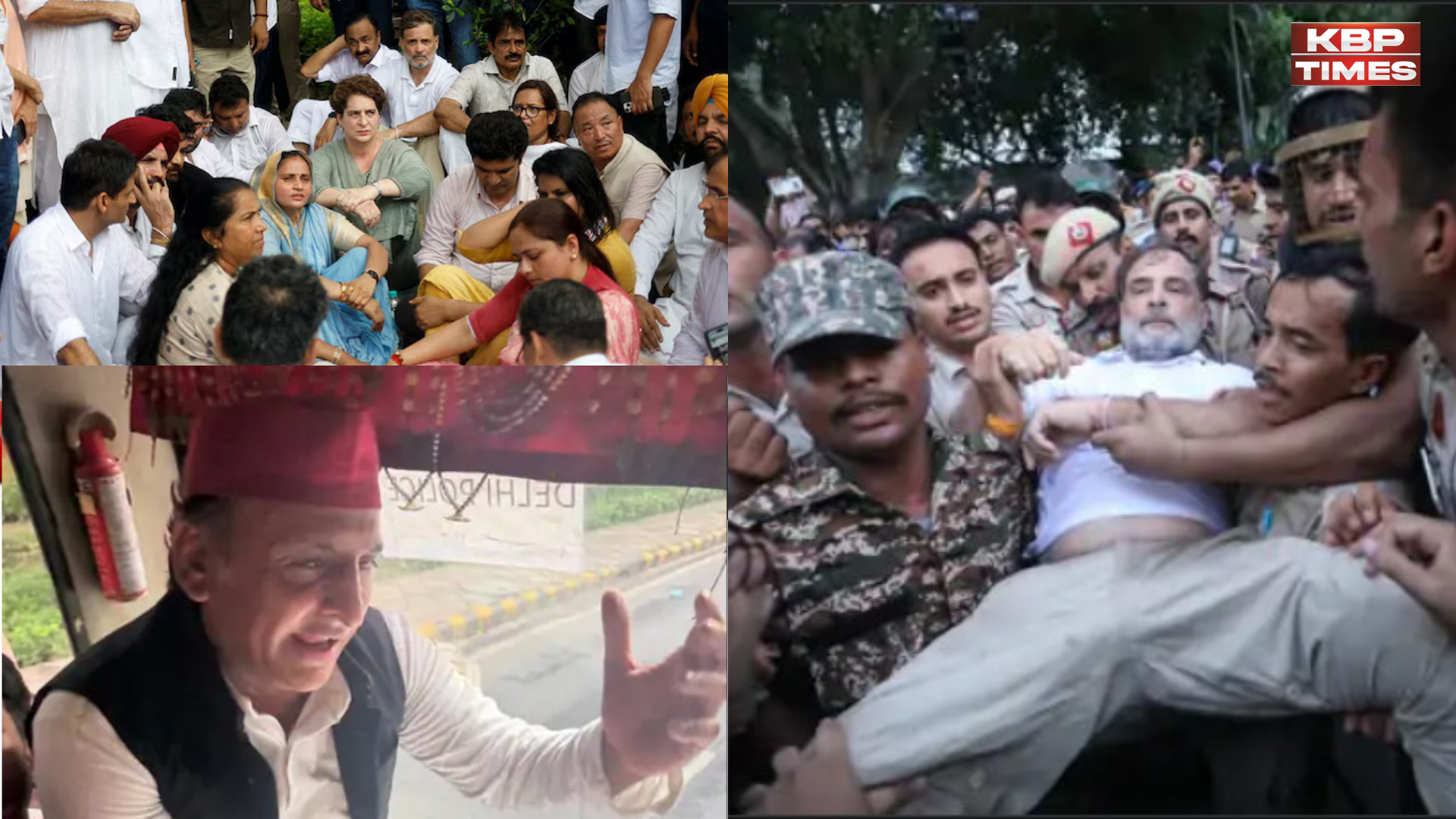 Rahul gandhi protest