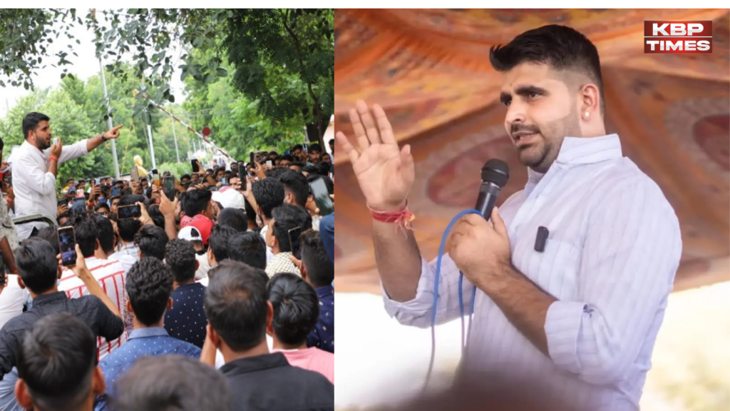 Ravindr Bhati protest