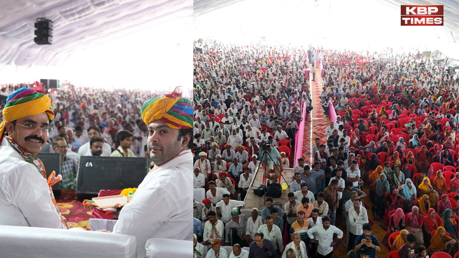 Congress meeting in kekri