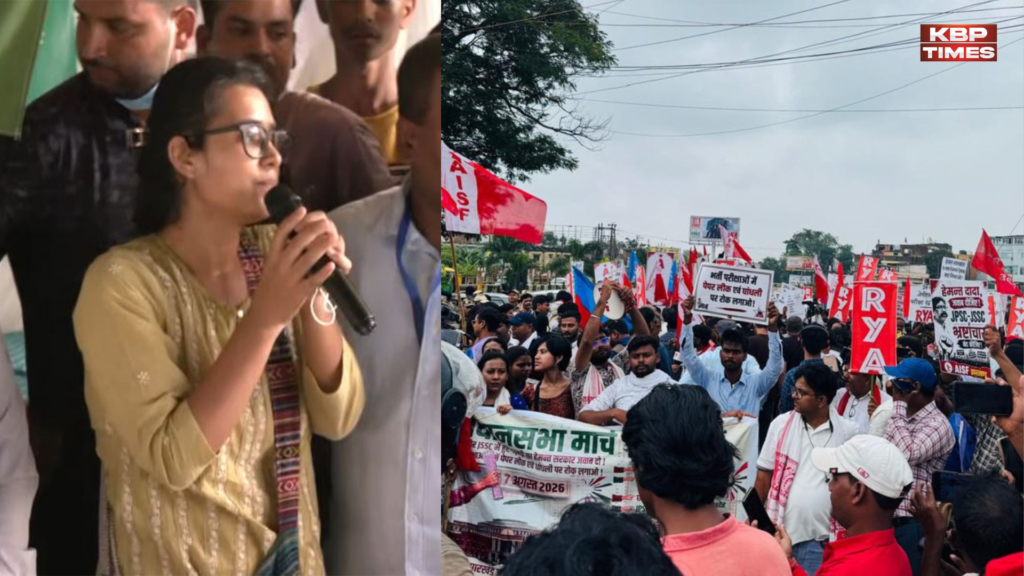 Student protest in ranchi