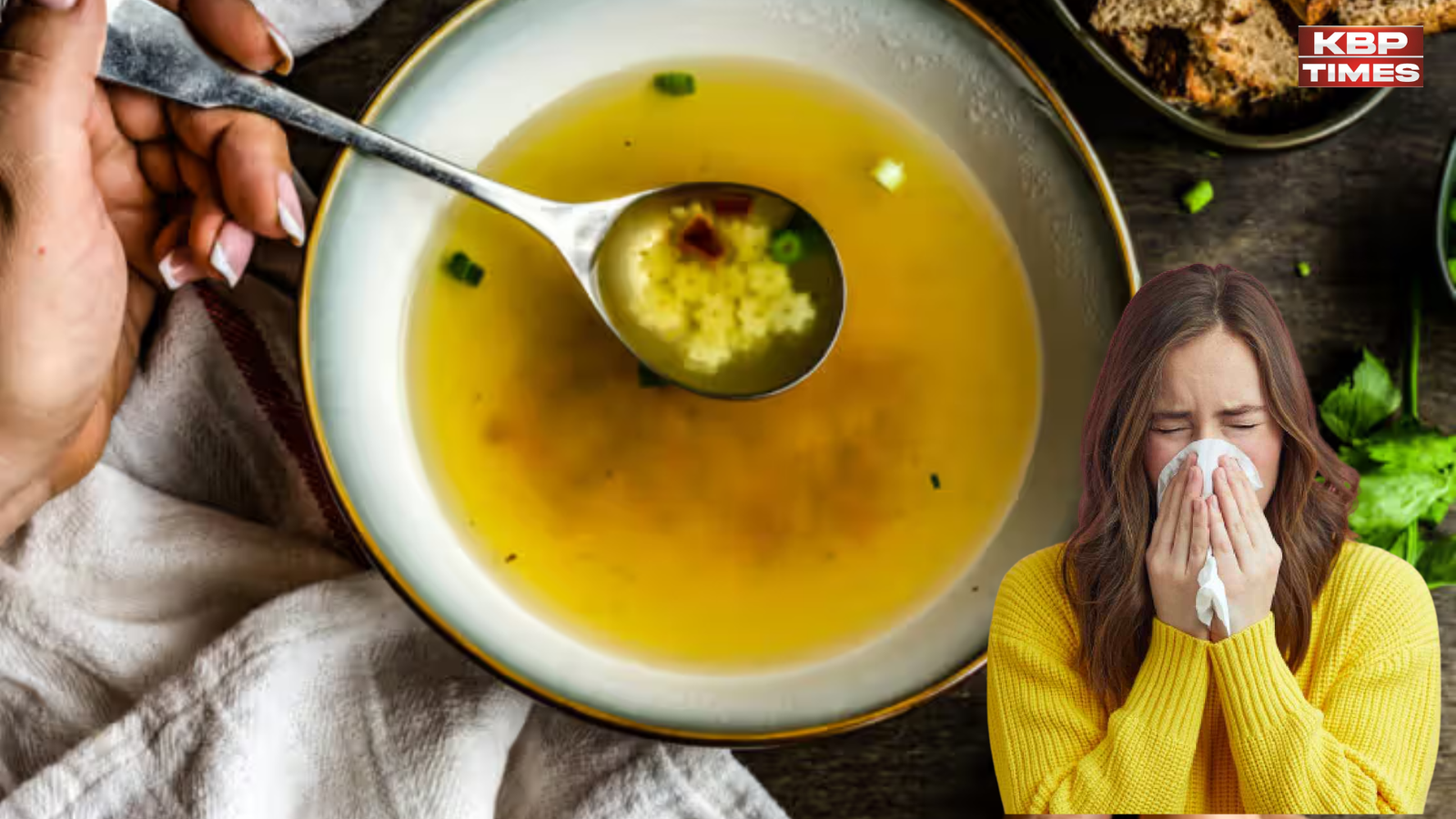 healthy food in seasonal flue