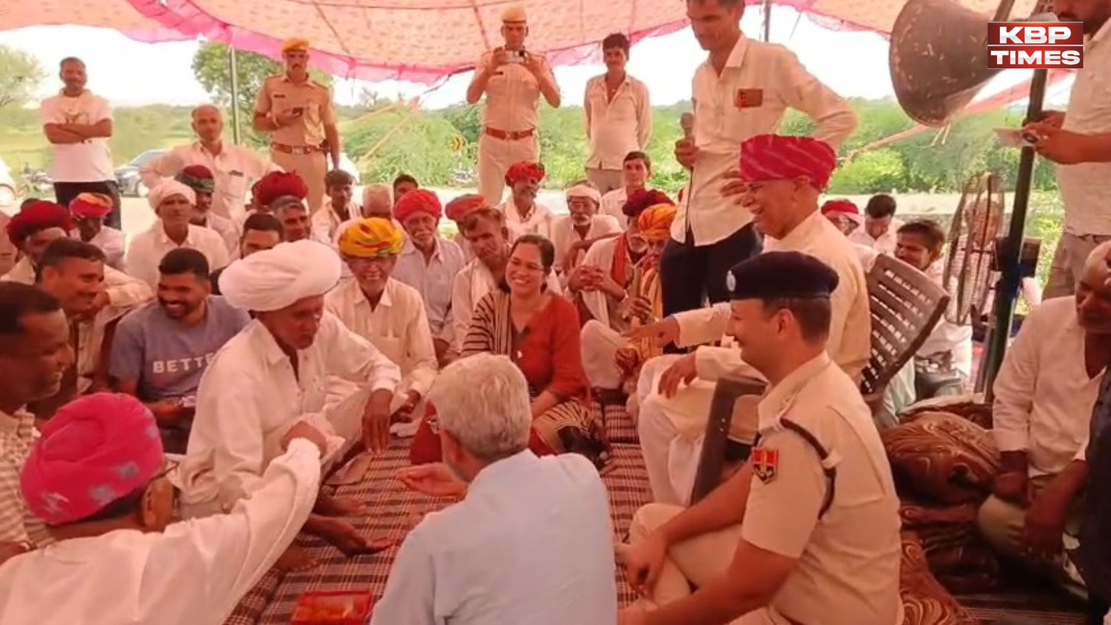 Farmers protest