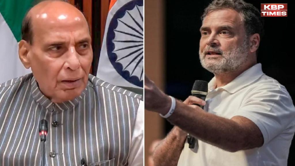 Rahul Gandhi and Rajnath singh