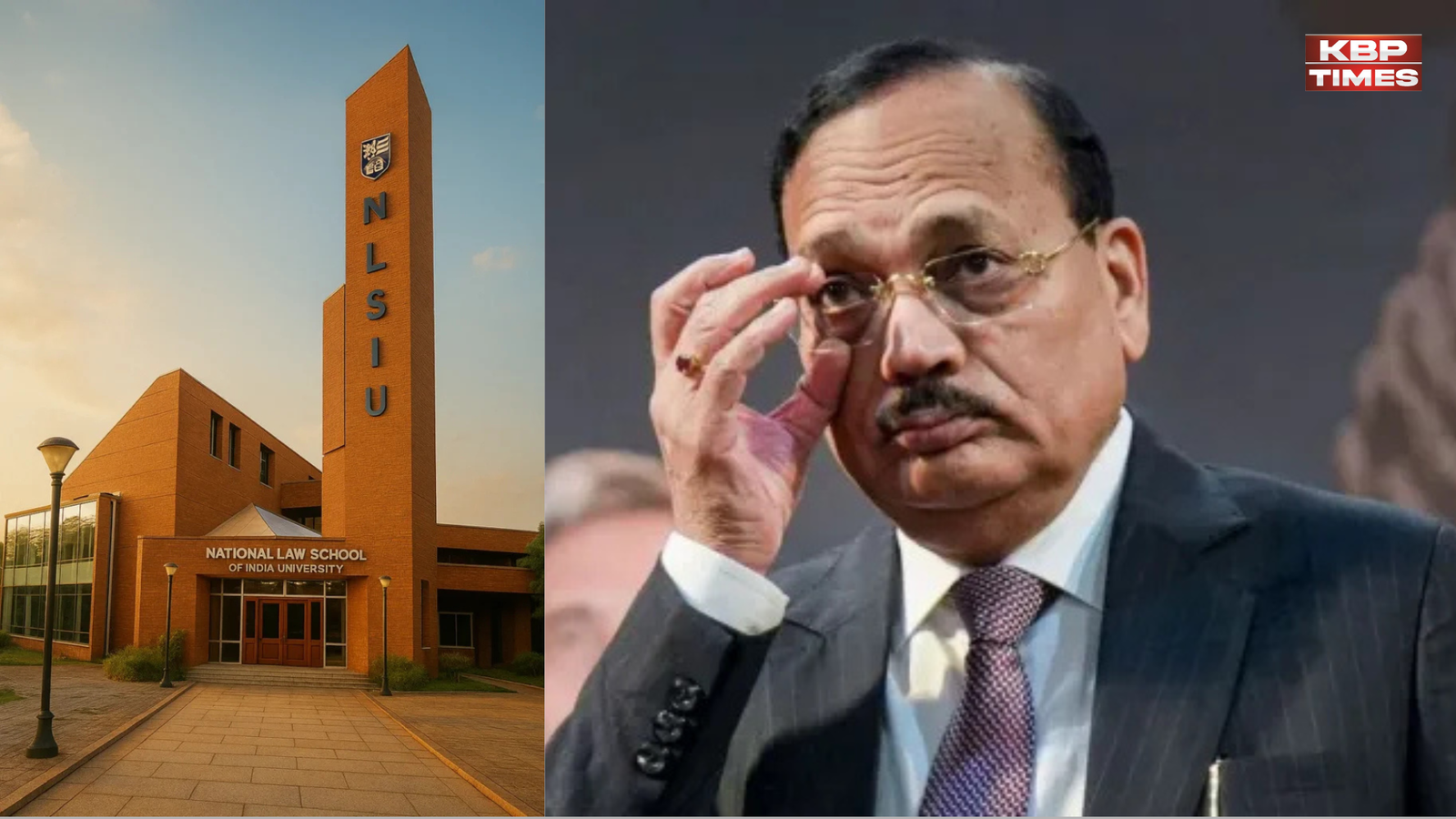 CJI protest at NLS Bangalor