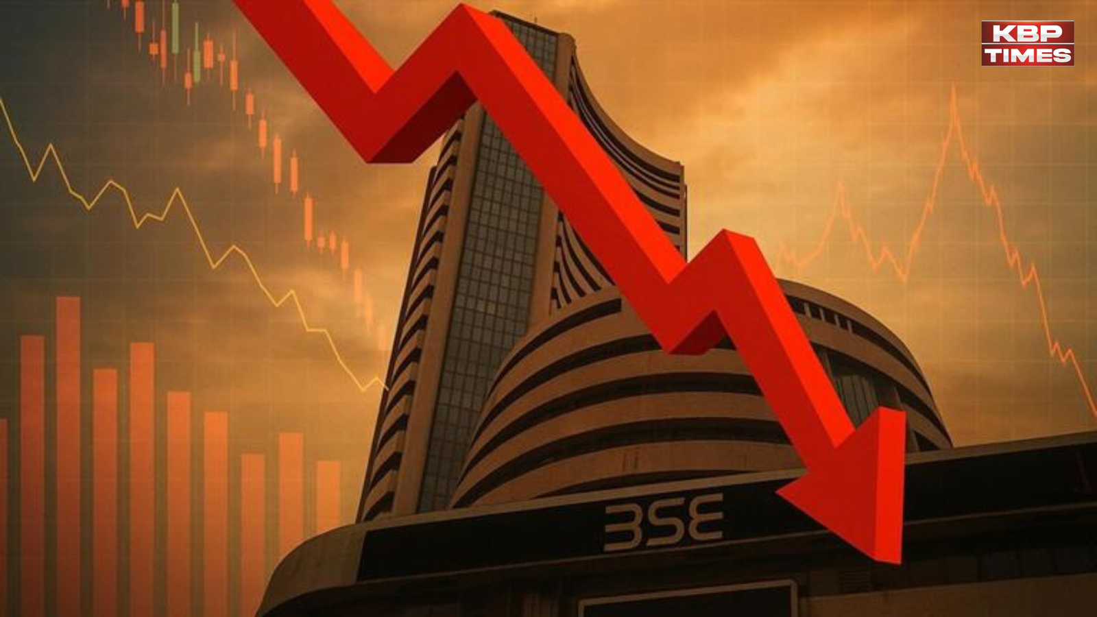 Share Market down for cruide oil