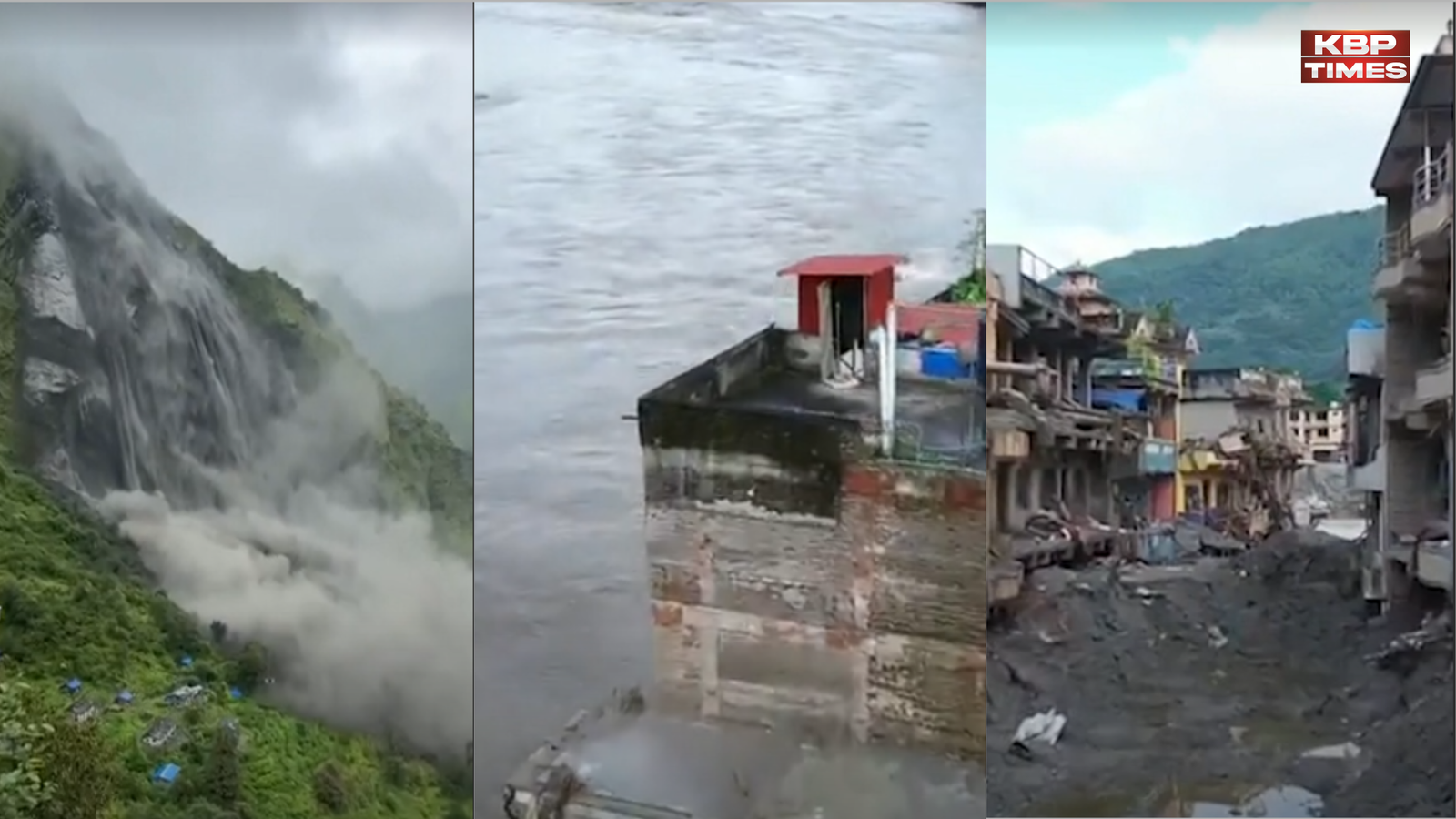 Landslide in Nepal